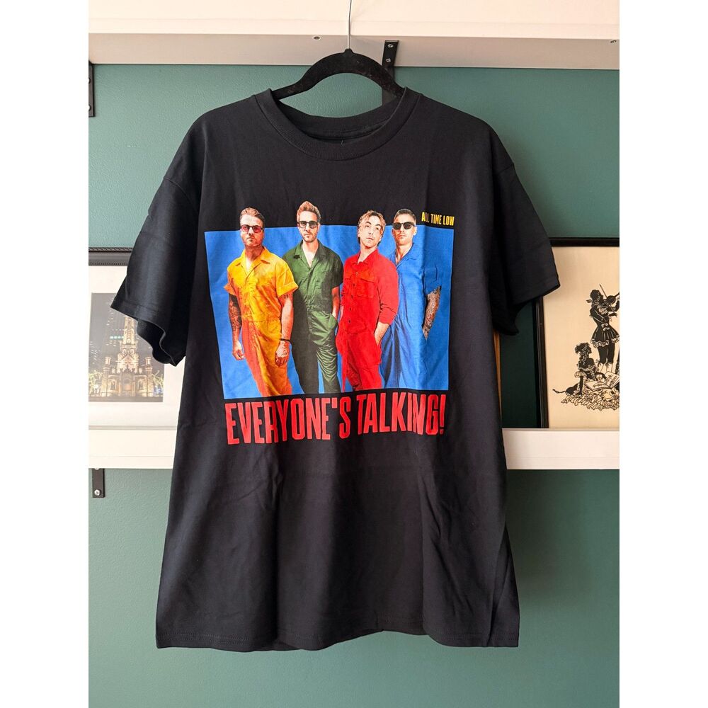 NWT All Time Low Everyone's Talking! T-Shirt Size L